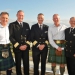 PerryGolf Co-Founder Colin Dalgleish (L) with Azamara Captain and First Mates